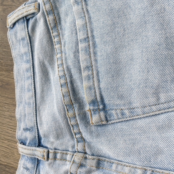 Forever 21 High Waisted Light Blue Jeans Shorts | Size 26 - Picture 6 of 7